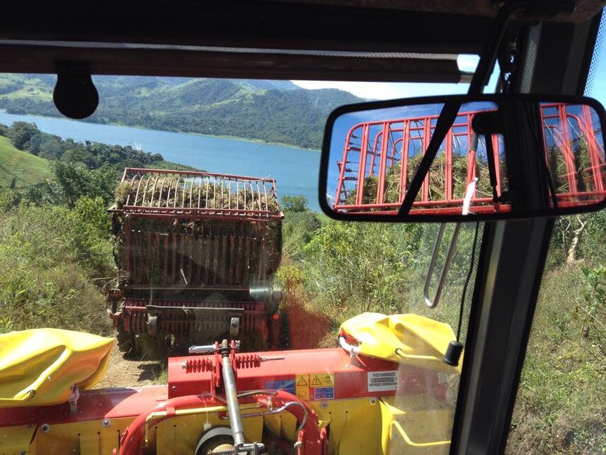 Aebi TT 220, TP78 with LD31 and AM41 in a gorgeous setting at Lake Arenal and the Arenal Volcano in Costa Rica